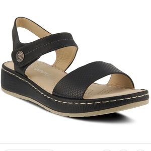 Patrizia by Spring Step Platea Black Sandal